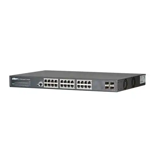 PFS6428-24T 24 Port L3 Yönetilebilir Switch (24GE + 4 GE/SFP + 1 Konsol)