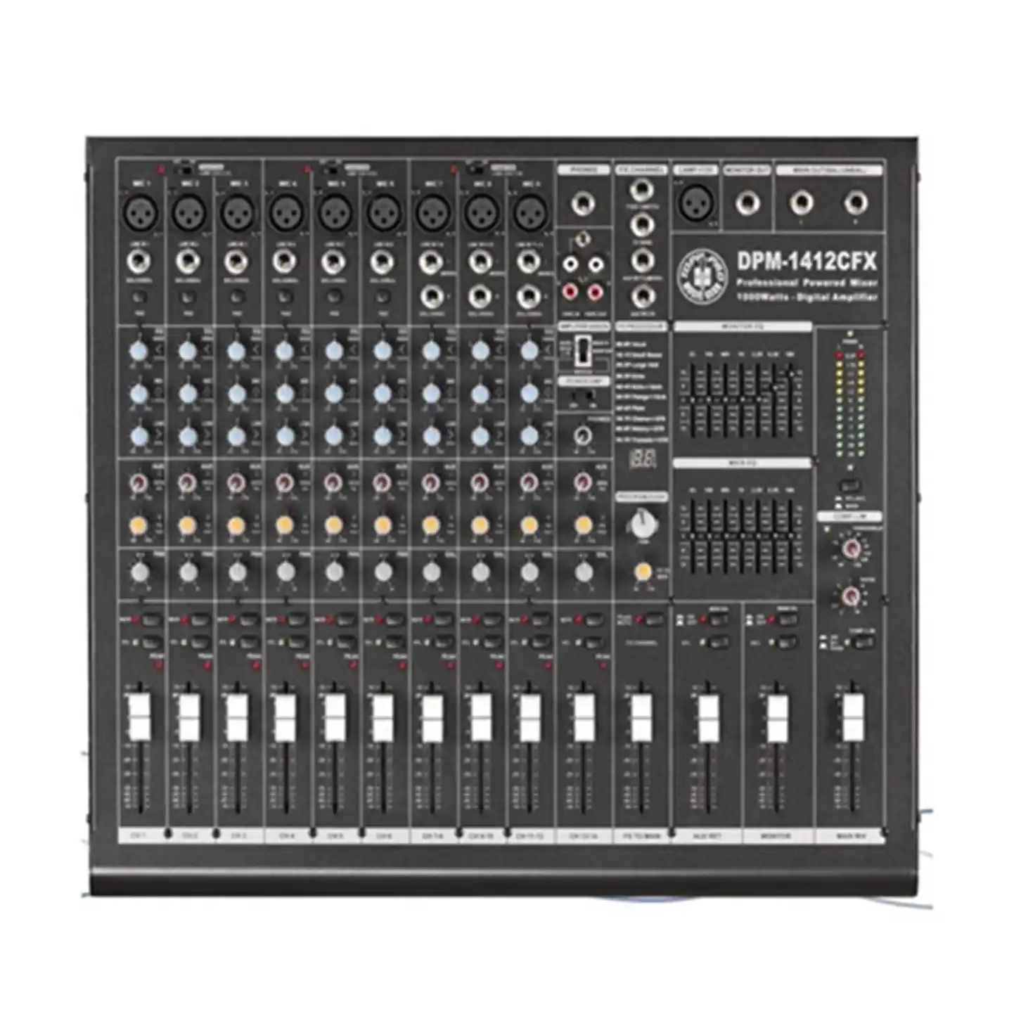 DPM-1412CFX  14 Kanal Efektli Power Mixer