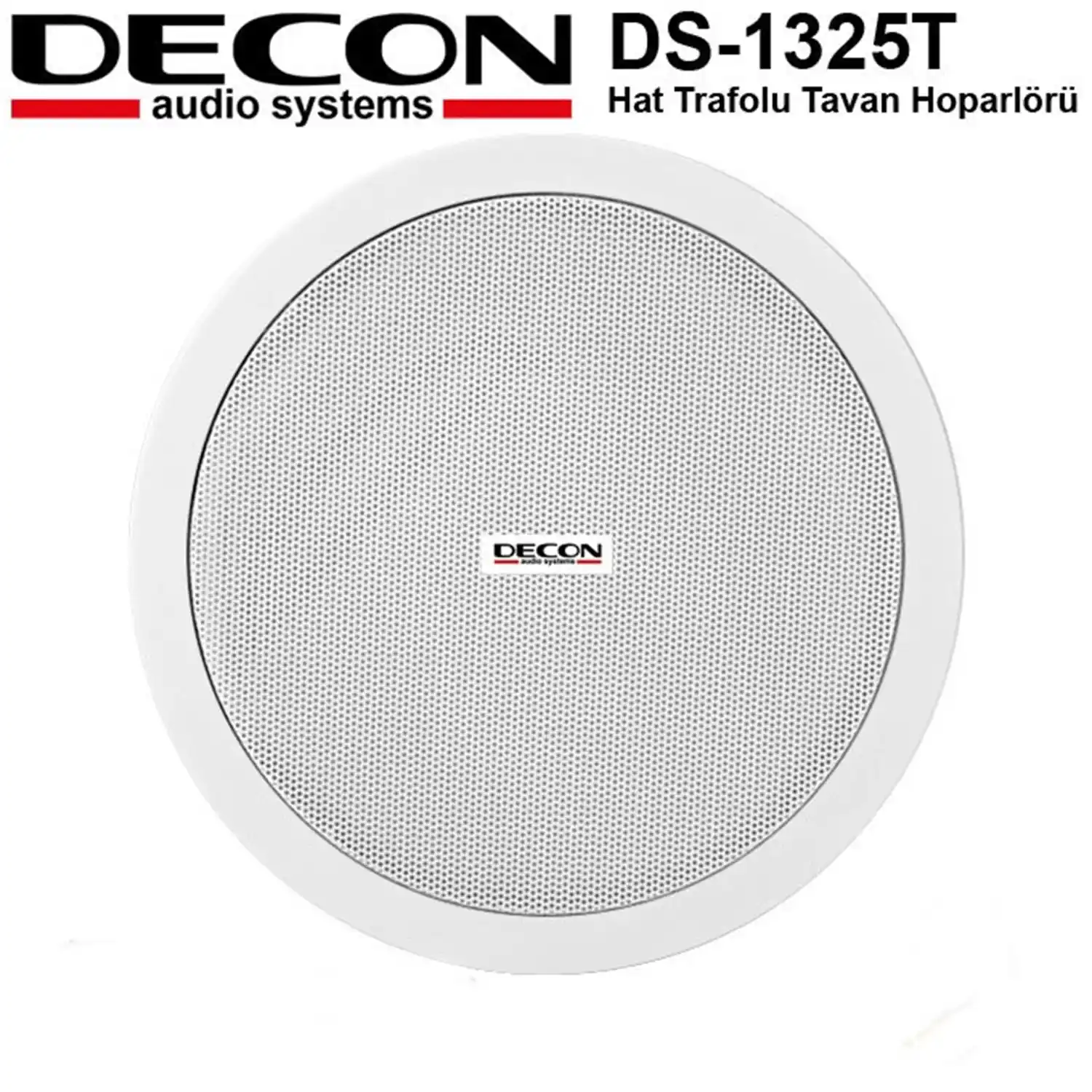 Decon - DECON DS-1325T  13cm TRAFOLU BEYAZ
