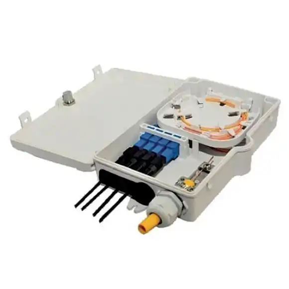 DUVAR TİPİ 4 PORT FİBER OPTİK SONLANDIRMA KUTUSU